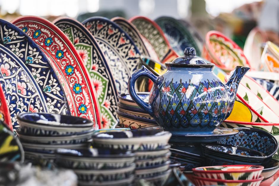 Традиционная керамика в Узбекистане